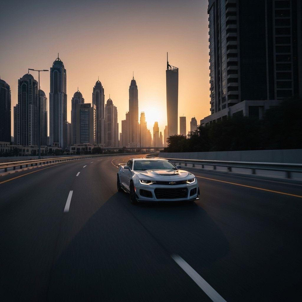 Camaro Car UAE - Chevrolet Camaro American Muscle Car in Dubai