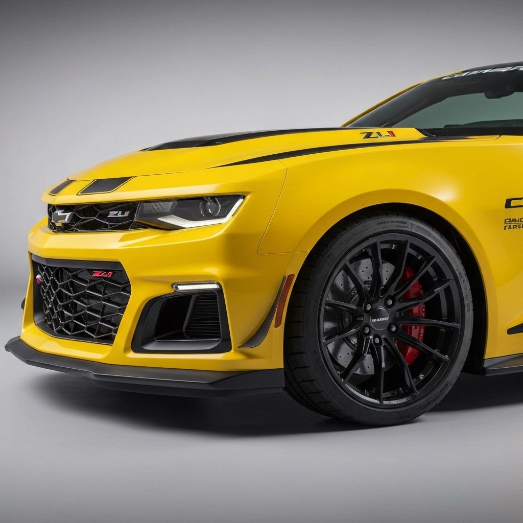 Camaro ZL1 - Chevrolet Camaro muscle car model for sale in UAE Dubai